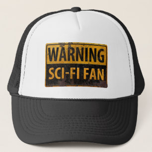 Casquette AVERTISSEMENT SCI-FI VENTILATEUR - Signal de prude