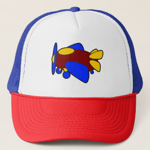 Casquette Avion mignon coloré Cartoon Plane pour enfants