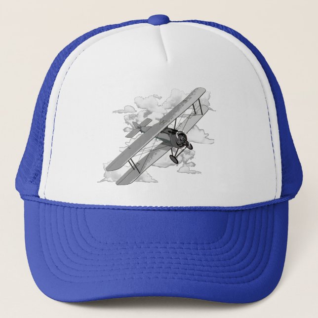 Casquette Avion vintage (Devant)