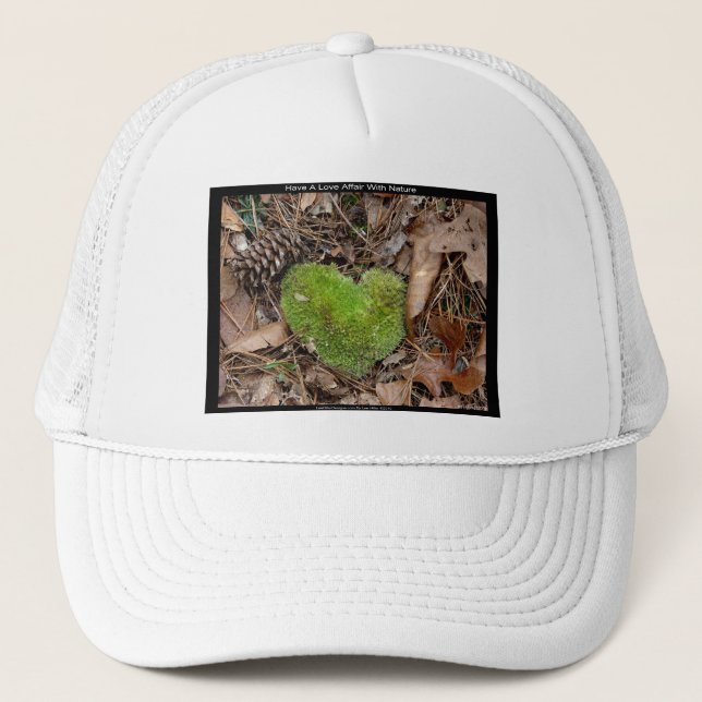 Casquette Avoir une relation d'amour avec la nature Dons de  (Devant)