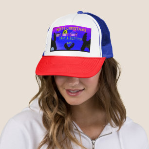 Casquette Ayez un joyeux Noël de Noël - Un numérique festif