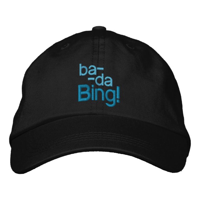 CASQUETTE BA-DA-BING ! (Devant)