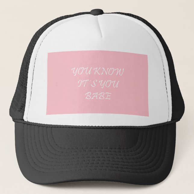 Casquette Babe (Devant)