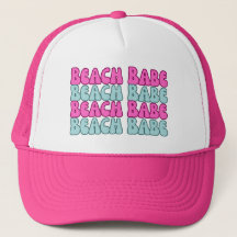 Bachelorette de plage camionneur de partie chapeau