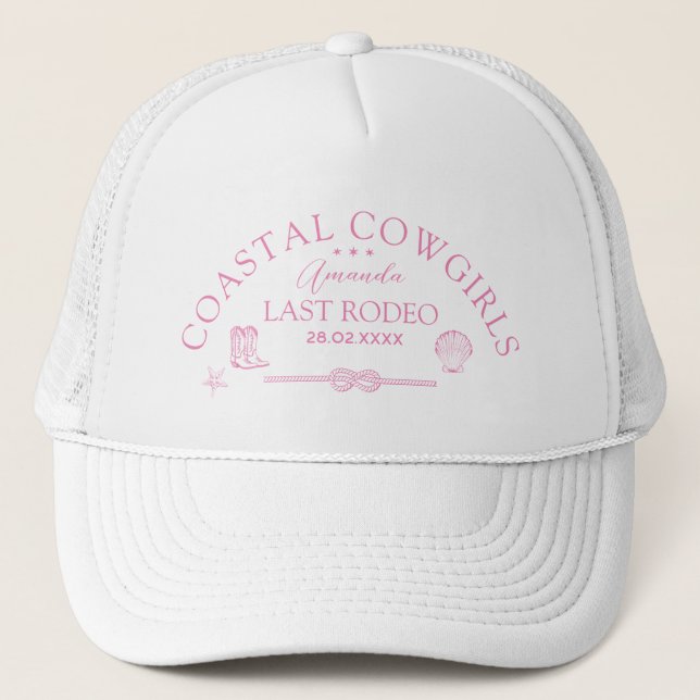 Casquette Bachelorette occidentale nautique (Devant)