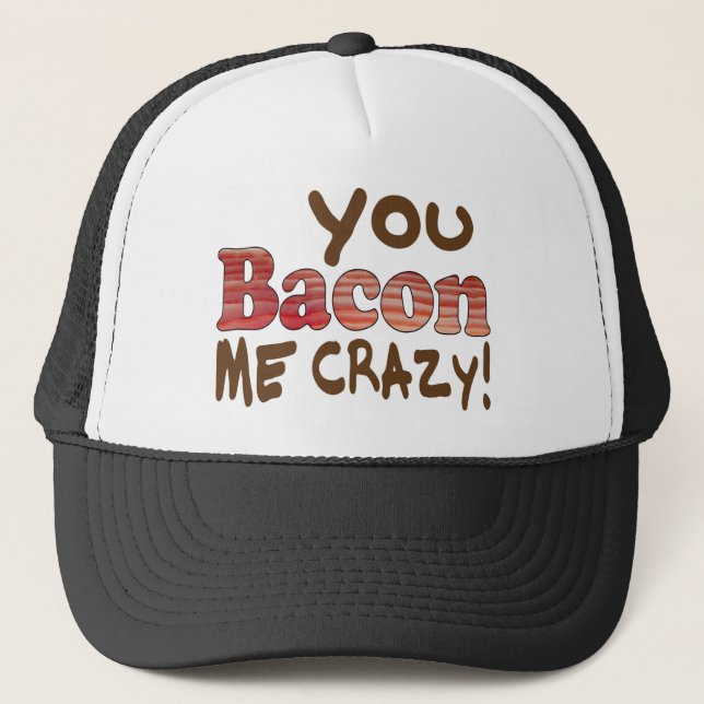 Casquette Bacon Crazy (Devant)