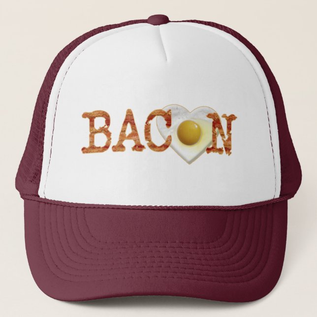 Casquette Bacon LOVE (Devant)