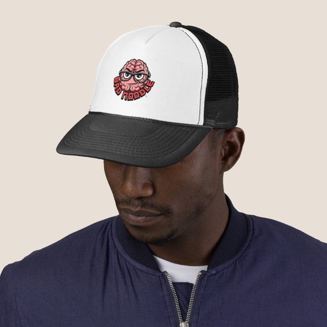 Casquette Bad Noodker Trucker Chapeau (En situation)