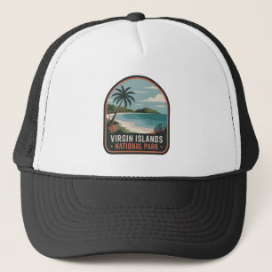 Casquette Badge Tropical du Parc national des îles Vierges
