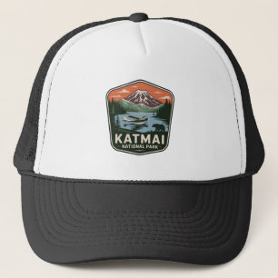 Casquette Badge Vintage du Parc National Katmai