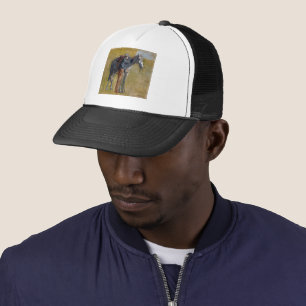 Casquette Badlands américains : Vieux West Cowboy avec cheva