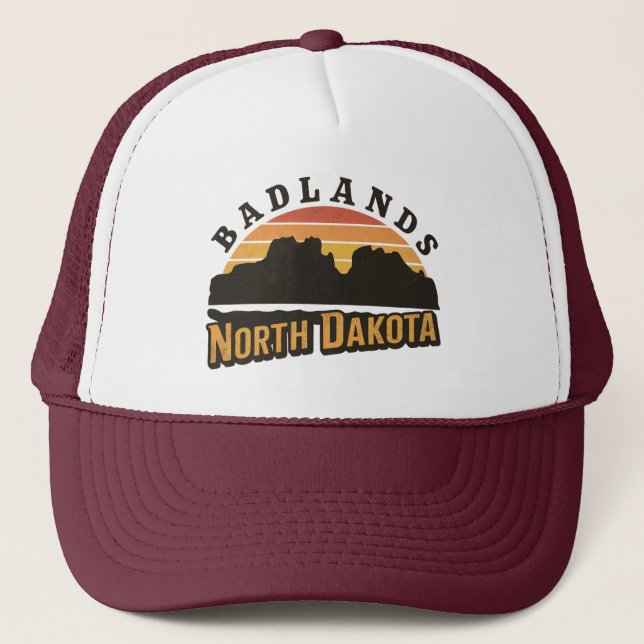 Casquette Badlands North Dakota Retro (Devant)