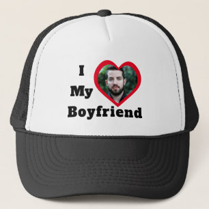 Casquette Bae Photo personnalisée J'aime Mon copain