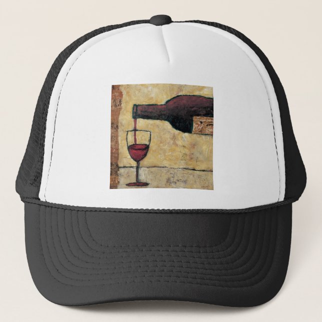 Casquette BAG04 Wine.tif rouge (Devant)