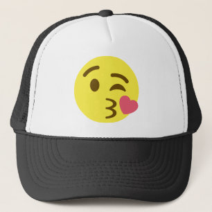 Casquette Baiser un chapeau de camion Emoji Kiss