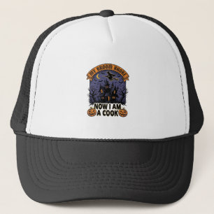 Casquette Balai Cassa Sorcière Halloween Cuisine Jeu de mots