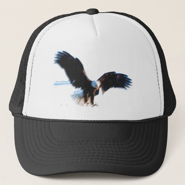 Casquette Bald American Eagle Landing (Devant)