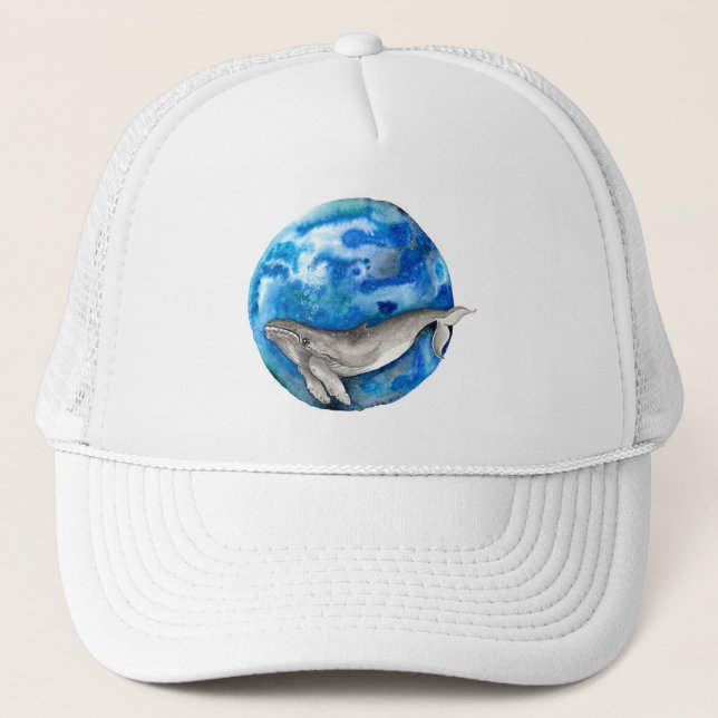 Casquette Baleine bleue (Devant)