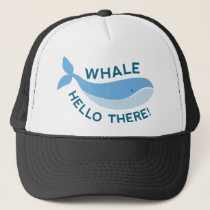 Casquette Baleine bonjour là !