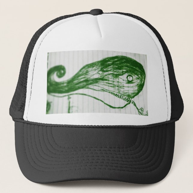 Casquette baleine verte (Devant)