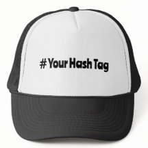 Balise de hachage Chapeau de camion noir