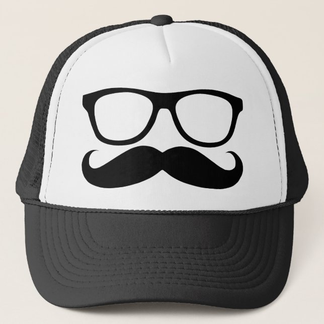 Casquette Ballot de moustache (Devant)
