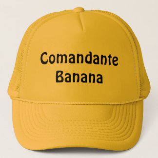 Casquette banane de comandante