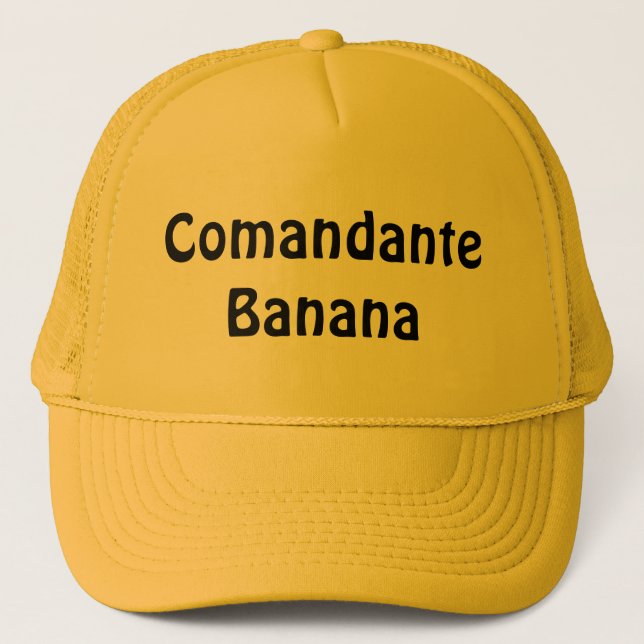 Casquette banane de comandante (Devant)