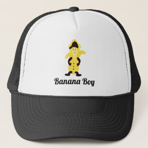 Casquette Banane jaune amusante