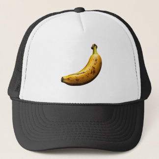 Casquette Banane jaune juteuse isolée unique