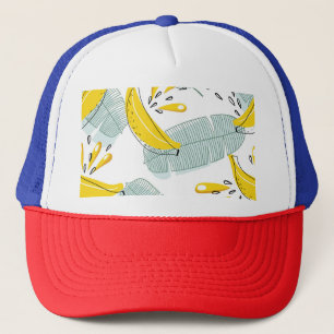 Casquette Bananes juteuses Motif Vintage