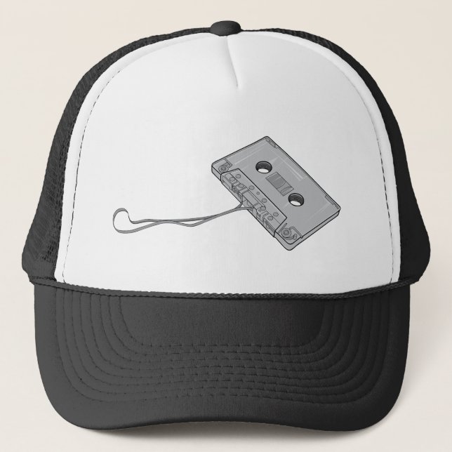 Casquette Bande compacte - Bande d'enregistrement magnétique (Devant)