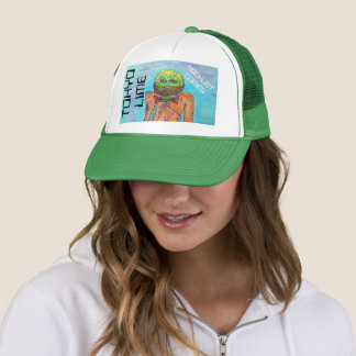 CASQUETTE BANDES DESSINÉES TOKYO LIME NOCKLIST