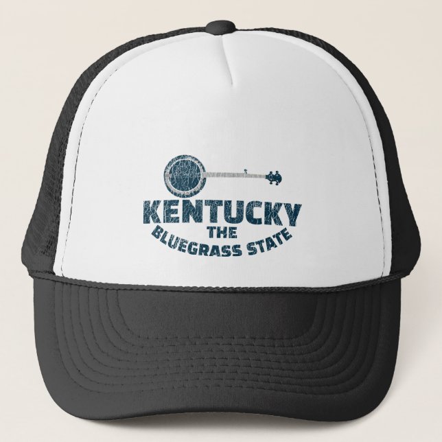 Casquette Banjo de l'État du Kentucky Bluegrass (Devant)