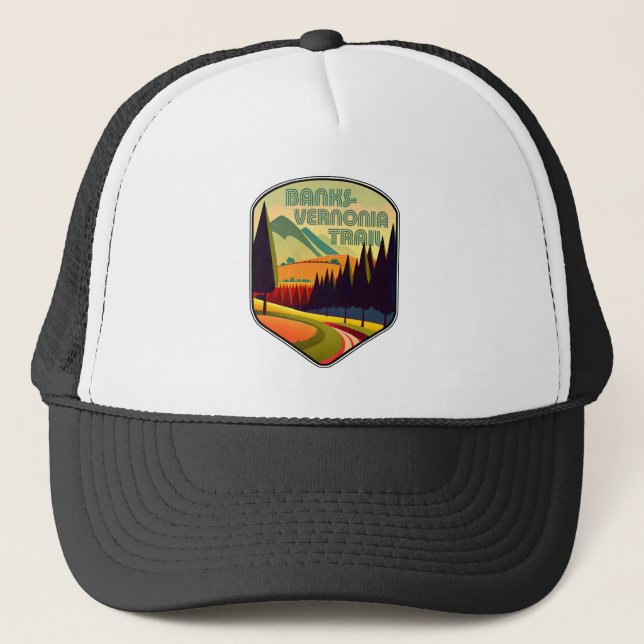 Casquette Banks-Vernonia Trail Oregon Colors (Devant)