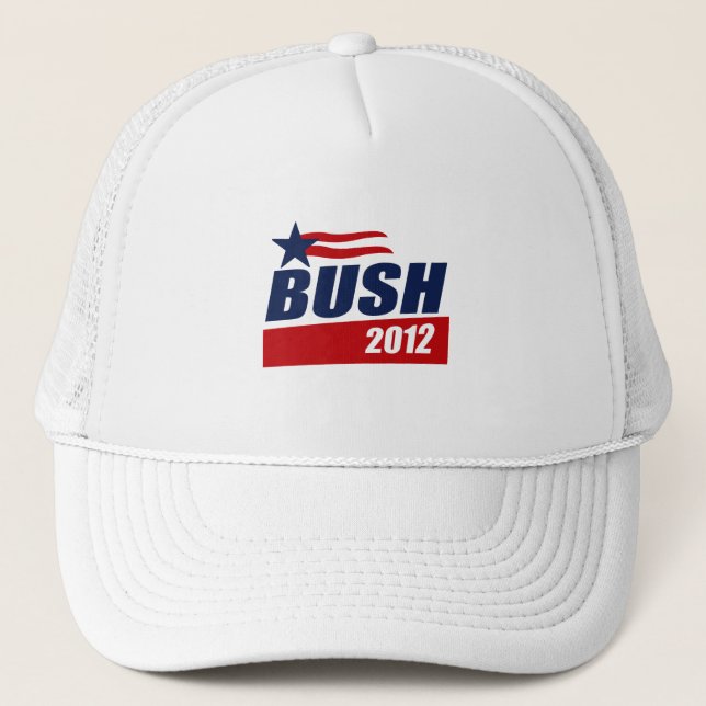 CASQUETTE BANNIÈRE DE CAMPAGNE DE BUSH 2012 (Devant)