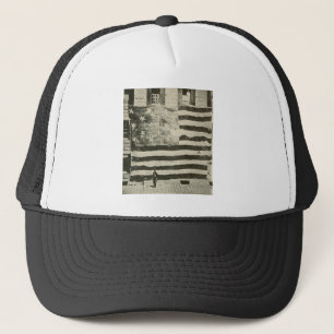Casquette Bannière étoilée : drapeau américain à l'écran