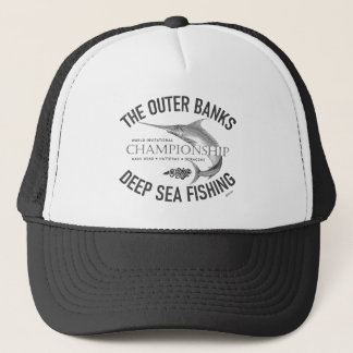 Casquette Banques extérieures Pêche en mer profonde OBX Noir