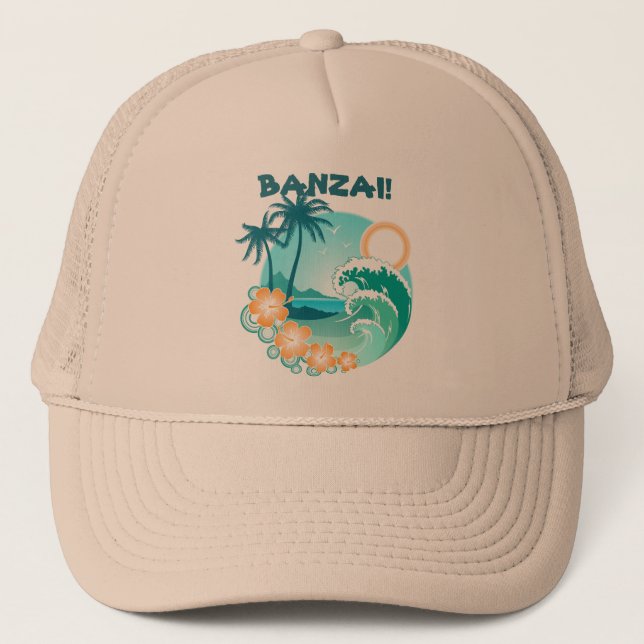 Casquette Banzai Surf (Devant)