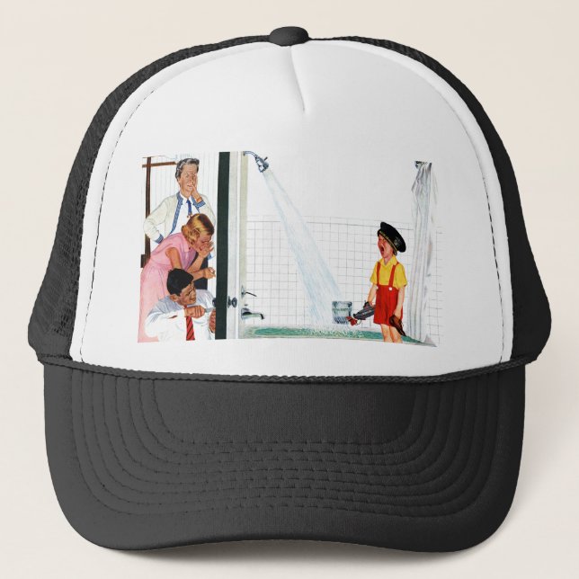 Casquette Baquet de débordement (Devant)