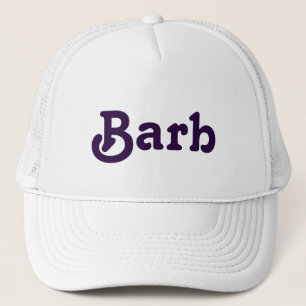 Casquette Barb