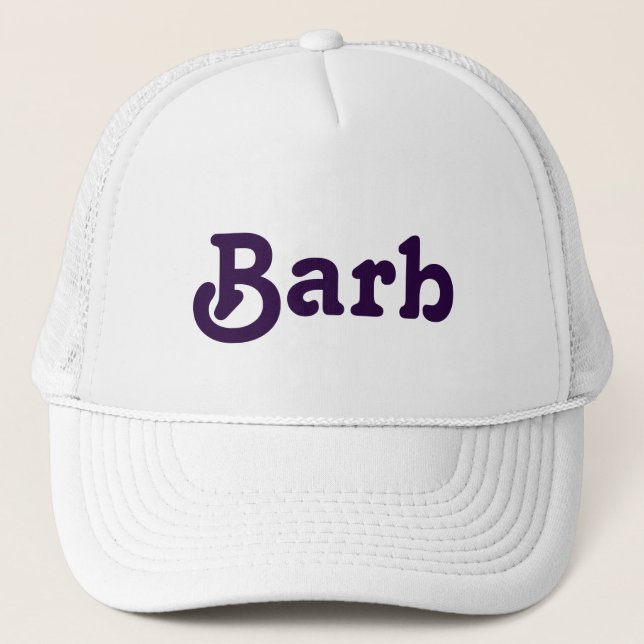 Casquette Barb (Devant)