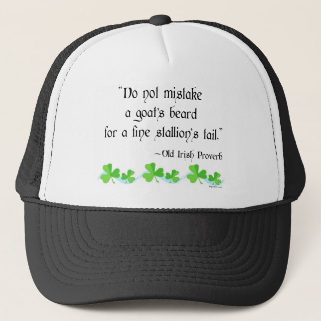 Casquette Barbe de chèvre (Devant)