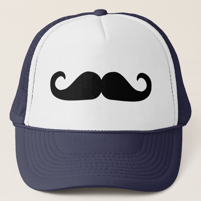 Casquette Barbe - moustache (Devant)
