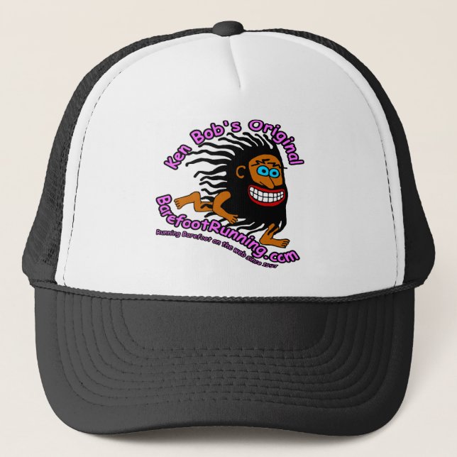 Casquette BarefootRunning.com original de Ken Bob (Devant)