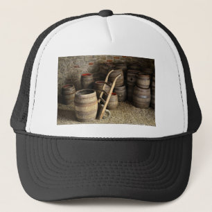 Casquette Barils De Vin Au Sous-Sol