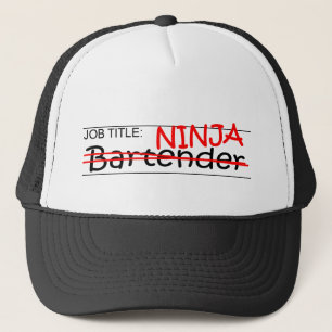 Casquette Barman de Ninja de fonction