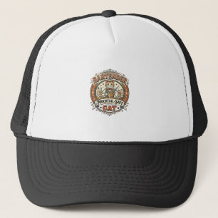 Casquette Barman Mocktail-Safe Chat Barman Mocktail-Saf