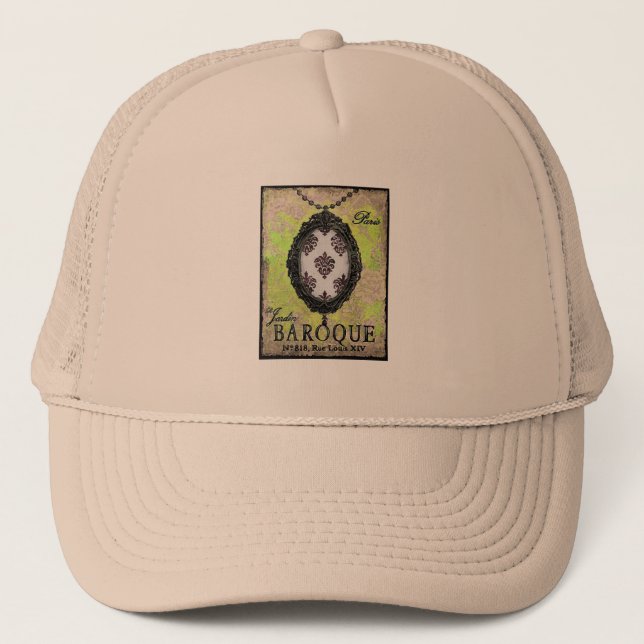 Casquette baroque - (Devant)