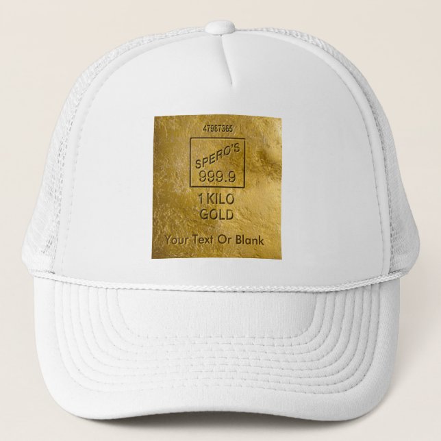 Casquette Barre d'or (Devant)